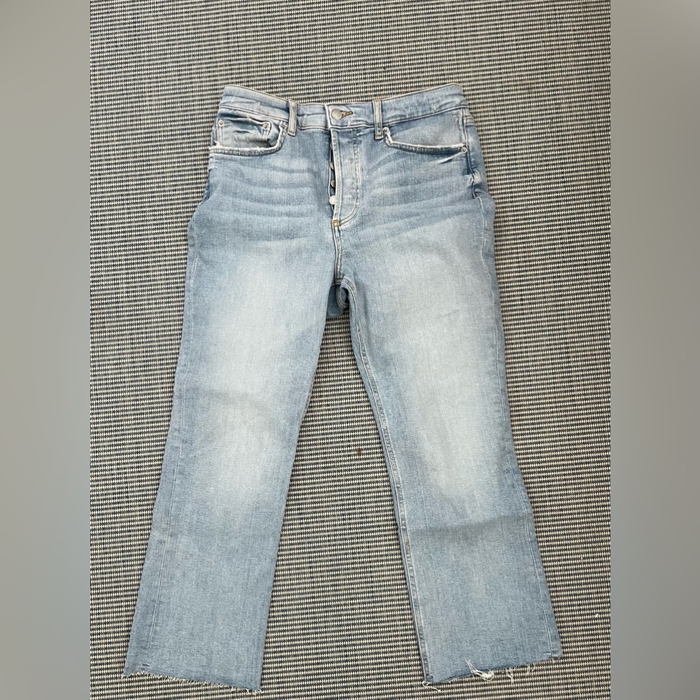 Zara flare skinny jeans